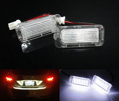 LED License Number Plate Light OEM replacement kit Ford Fiesta Focus Mondeo