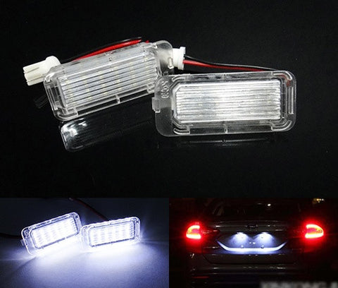 LED License Number Plate Light OEM replacement kit Ford Fiesta Focus Mondeo