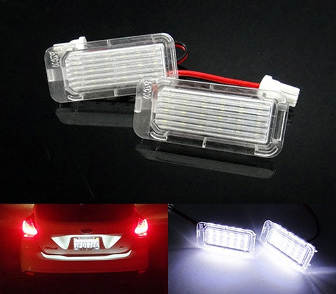 LED License Number Plate Light OEM replacement kit Ford Fiesta Focus Mondeo