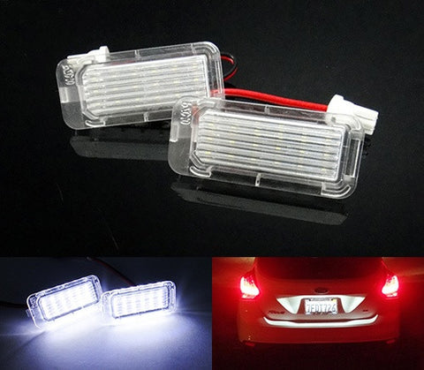 LED License Number Plate Light OEM replacement kit Ford Fiesta Focus Mondeo
