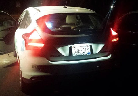 LED License Number Plate Light OEM replacement kit Ford Fiesta Focus Mondeo