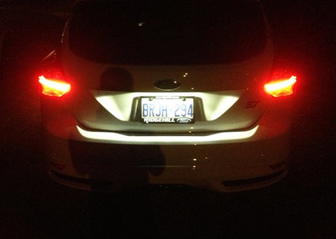 LED License Number Plate Light OEM replacement kit Ford Fiesta Focus Mondeo
