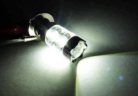 1 piece of H6M PX15d 10x CREE XB-D LED Projector Headlight Light bulb 50W white