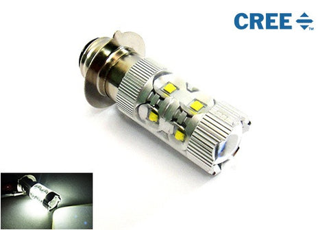 1 piece of H6M PX15d 10x CREE XB-D LED Projector Headlight Light bulb 50W white
