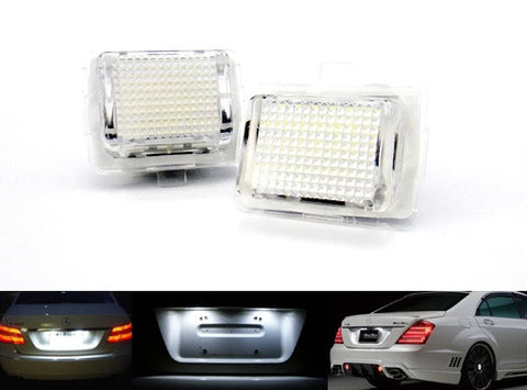 LED License Number Plate Light lamp OEM replacement kit Mercedes W204 W212 W221 C216
