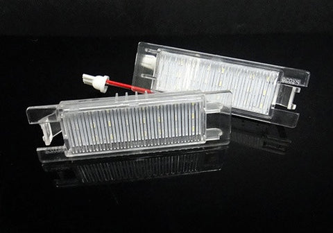 LED License Number Plate Light OEM Replacement kit Opel Vauxhall Corsa C D Astra H J
