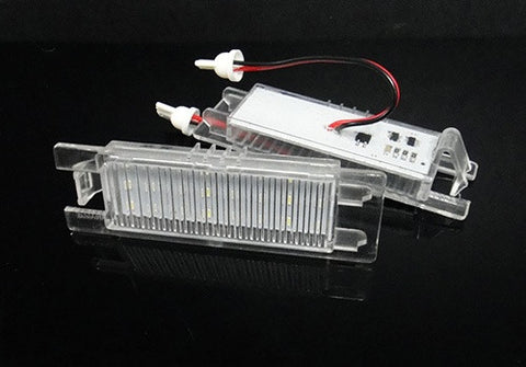 LED License Number Plate Light OEM Replacement kit Opel Vauxhall Corsa C D Astra H J