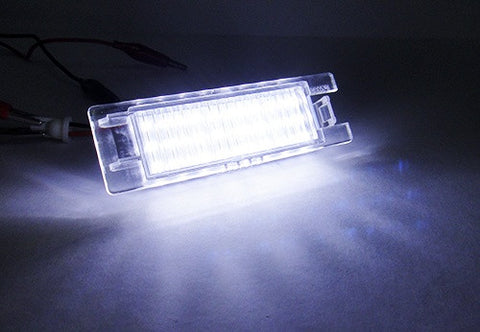 LED License Number Plate Light OEM Replacement kit Opel Vauxhall Corsa C D Astra H J