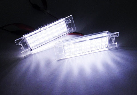 LED License Number Plate Light OEM Replacement kit Opel Vauxhall Corsa C D Astra H J