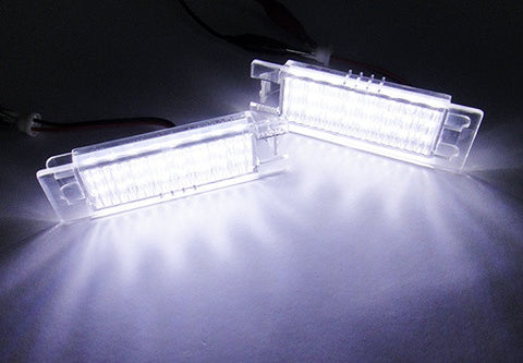 LED License Number Plate Light OEM Replacement kit Opel Vauxhall Corsa C D Astra H J