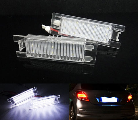LED License Number Plate Light OEM Replacement kit Opel Vauxhall Corsa C D Astra H J
