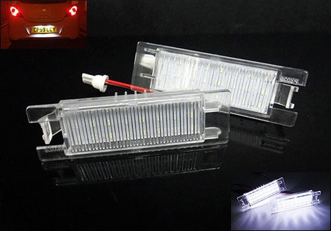 LED License Number Plate Light OEM Replacement kit Opel Vauxhall Corsa C D Astra H J