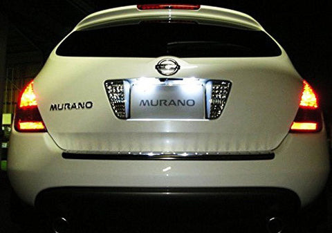 LED License Number Plate Light lamp OEM replacement kit Nissan Altima Murano Infiniti QX