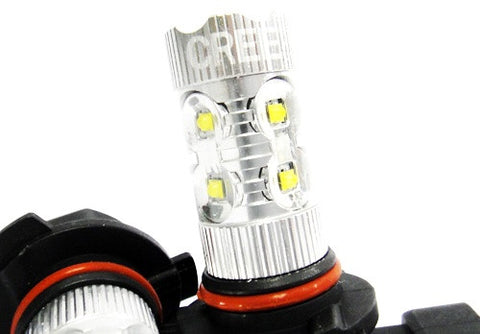 2 pieces of 9005 HB3 9145 H10 9140 10X CREE XB-D LED Projector Light bulb 50W white