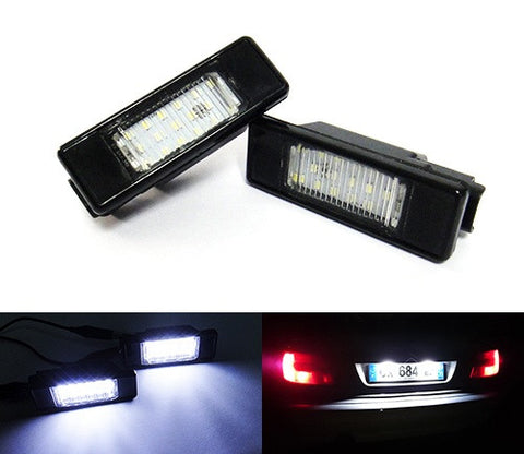 LED License Number Plate Light lamp OEM Replacement kit 6340 G9 Peugeot Citro?n