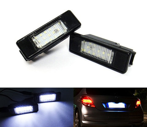 LED License Number Plate Light lamp OEM Replacement kit 6340 G9 Peugeot Citro?n