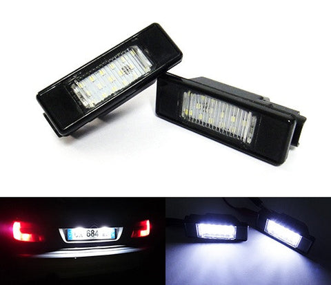LED License Number Plate Light lamp OEM Replacement kit 6340 G9 Peugeot Citro?n