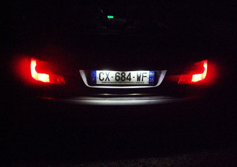 LED License Number Plate Light lamp OEM Replacement kit 6340 G9 Peugeot Citro?n