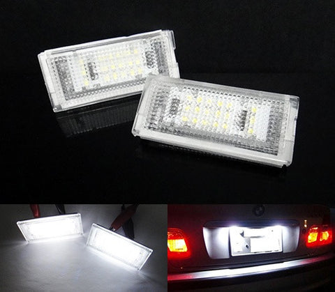 LED License Number Plate Light lamp OEM replacement kit BMW E46 4D 98-05