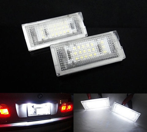 LED License Number Plate Light lamp OEM replacement kit BMW E46 4D 98-05