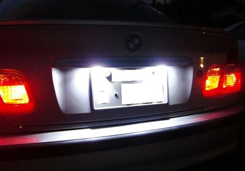 LED License Number Plate Light lamp OEM replacement kit BMW E46 4D 98-05