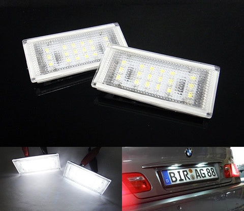 LED License Number Plate Light lamp OEM replacement kit BMW E46 2D 04-06