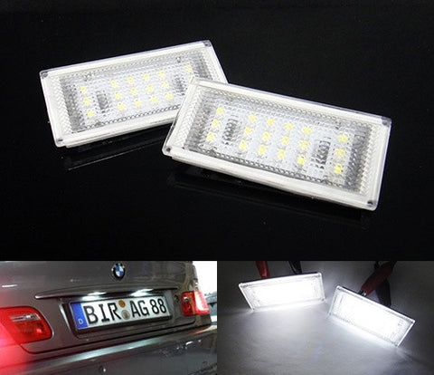 LED License Number Plate Light lamp OEM replacement kit BMW E46 2D 04-06