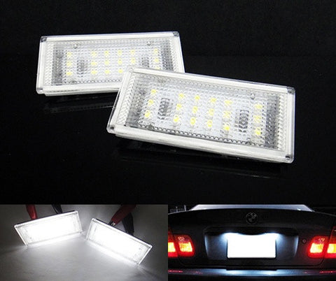 LED License Number Plate Light lamp OEM replacement kit BMW E46 2D 04-06
