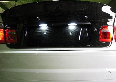 LED License Number Plate Light lamp OEM replacement kit BMW E46 2D 04-06