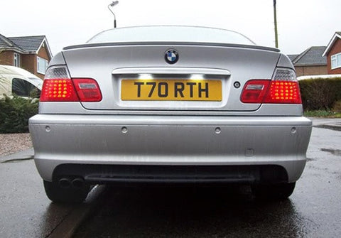LED License Number Plate Light lamp OEM replacement kit BMW E46 2D 04-06