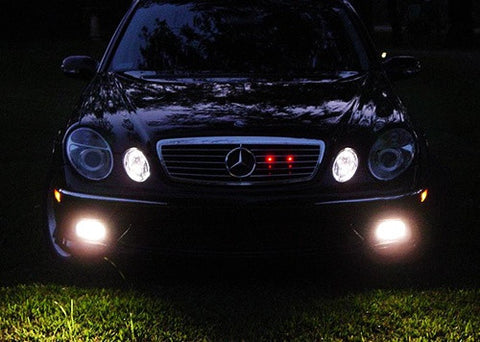 2 pieces of BAX9s H6W 64132 5x CREE XP-E LED Projector Light bulb 25W white