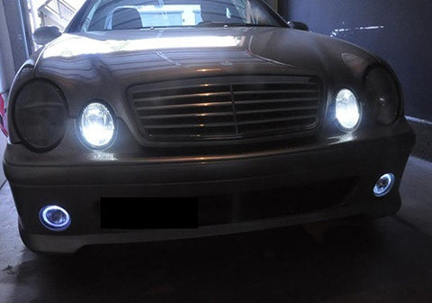 2 pieces of BAX9s H6W 64132 5x CREE XP-E LED Projector Light bulb 25W white