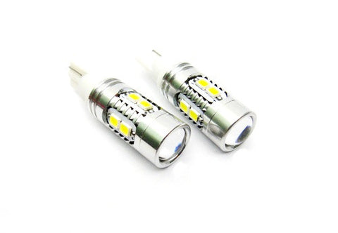 2 pieces of 10 SAMSUNG 2835 SMD LED 501 T10 168 194 2825 W5W wedge Light bulb white