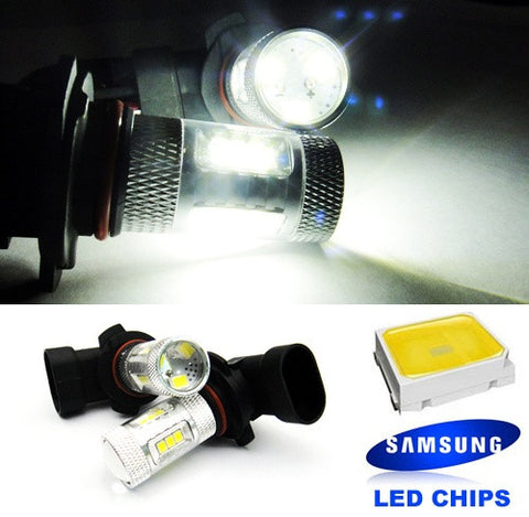 2 pieces of 15 SAMSUNG High Power 2835 SMD LED 9006 HB4 Light bulb 15W white