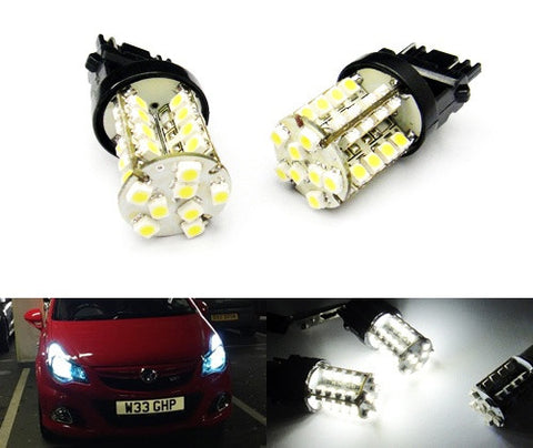 2 pieces of 40 SMD LED 580 7443 W21/5W 582 7440 W21W 992 Light bulb white
