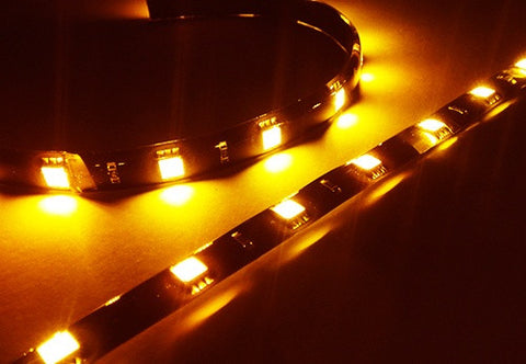 2 pieces of 12 High Power SMD LED Light strip 30cm Amber