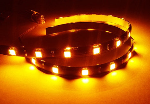 2 pieces of 12 High Power SMD LED Light strip 30cm Amber