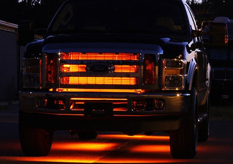 2 pieces of 12 High Power SMD LED Light strip 30cm Amber