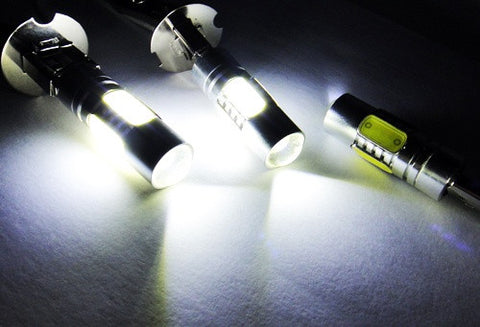 2 pieces of 233 BA9s T4W High Power LED Projector Light bulb with Plasma SMD LED 7.5W white