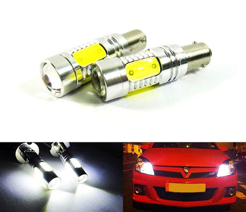 2 pieces of 233 BA9s T4W High Power LED Projector Light bulb with Plasma SMD LED 7.5W white