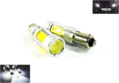 2 pieces of 233 BA9s T4W High Power LED Projector Light bulb with Plasma SMD LED 7.5W white