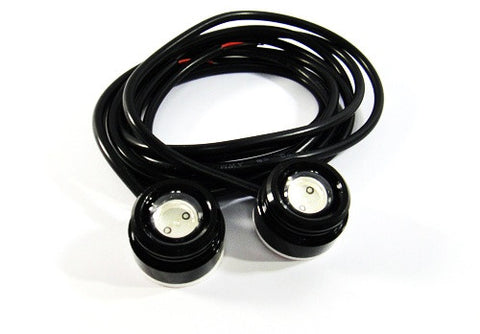 Universal 3W high power LED Eagle Eye kit Daytime Running Light DRL / Fog Lamp Amber