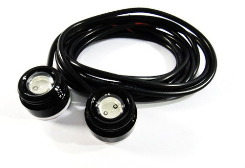 Universal 3W high power LED Eagle Eye kit Daytime Running Light DRL / Fog Lamp Green