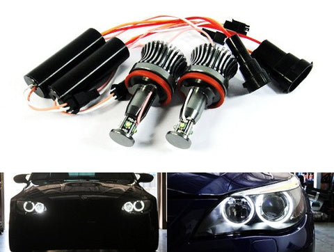 BMW xenon white H8 20W CREE LED Angel Eyes / Halo Ring replacement Light / Lamp bulb