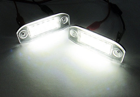 LED License Number Plate Light lamp OEM Replacement kit Volvo C70 S40 S60 V70 XC90
