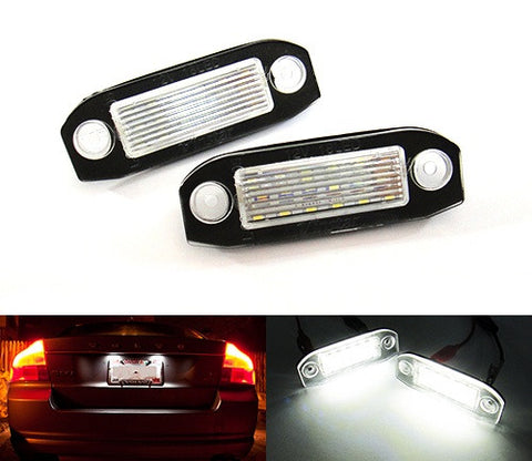 LED License Number Plate Light lamp OEM Replacement kit Volvo C70 S40 S60 V70 XC90