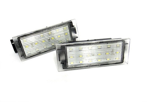 LED License Number Plate Light lamp OEM Replacement kit Renault Clio Megane Laguna