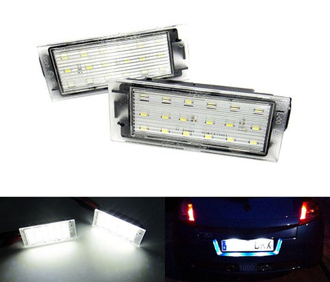 LED License Number Plate Light lamp OEM Replacement kit Renault Clio Megane Laguna