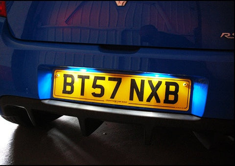 LED License Number Plate Light lamp OEM Replacement kit Renault Clio Megane Laguna