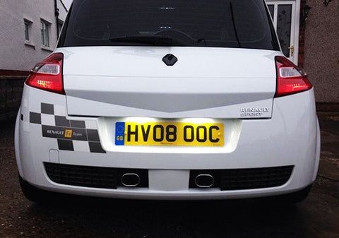 LED License Number Plate Light lamp OEM Replacement kit Renault Clio Megane Laguna
